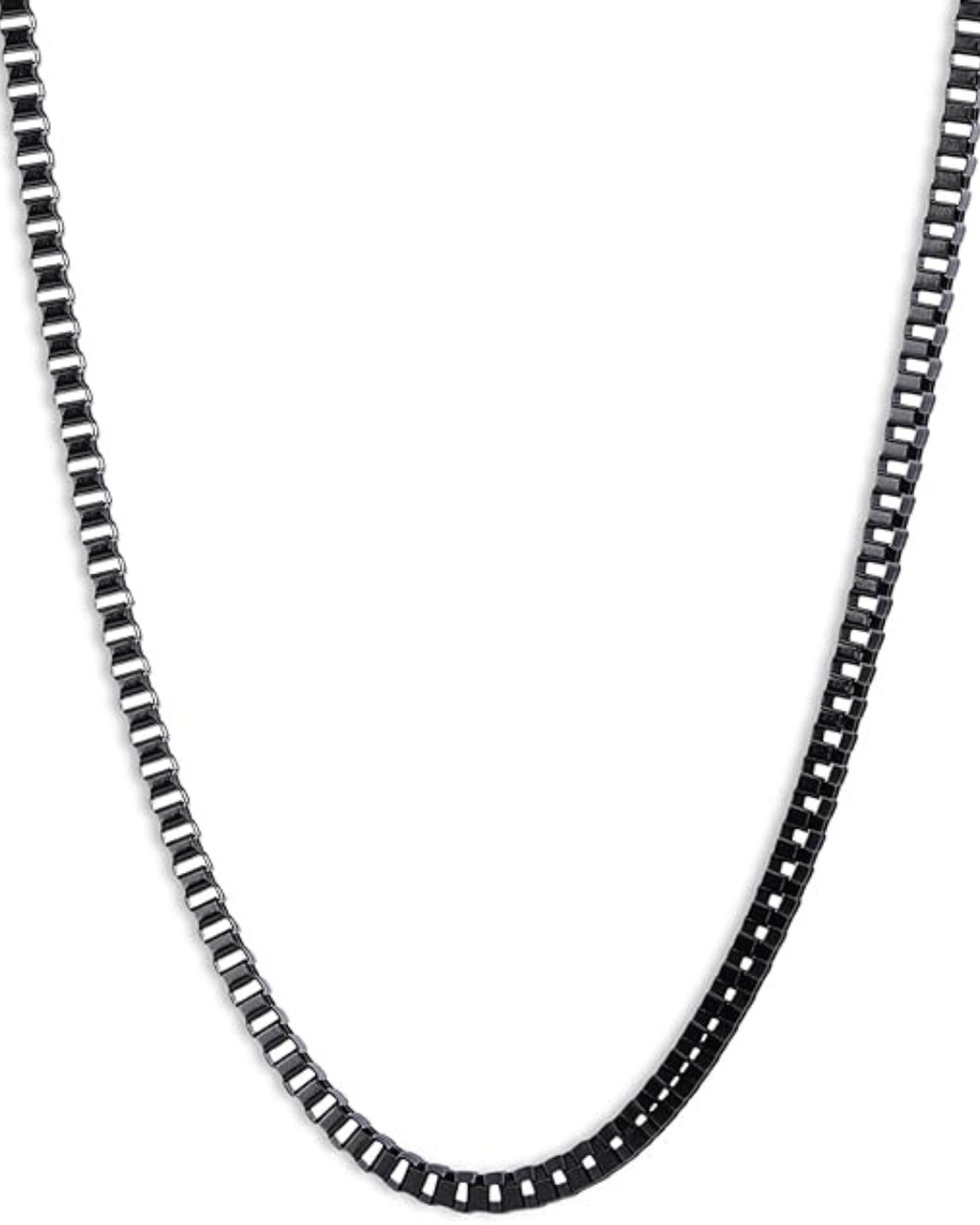 The Black Link Neck Chain